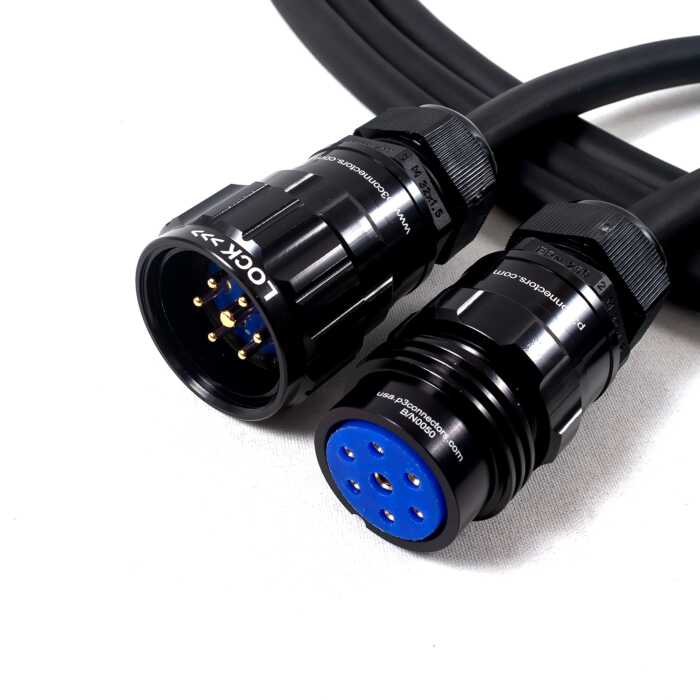 7 Pin Socapex Hoist/Motor Extension cable H07RNF Cable